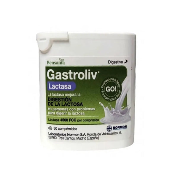 Bensana Bensania Gastroliv Lactase 30 Comprimés - Batty Beauty