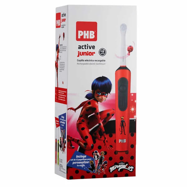 Phb Active Junior Red Electric Toothbrush - Batty Beauty