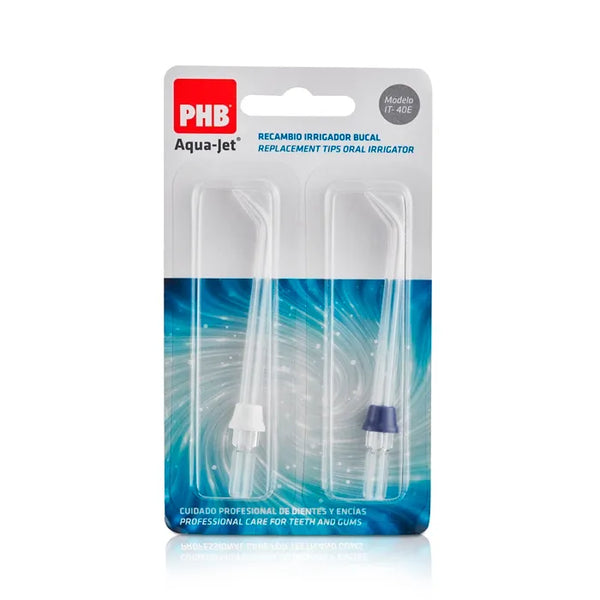 Phb Aqua-jet Compact 2 Recharges pour Irrigateurs Buccaux - Batty Beauty