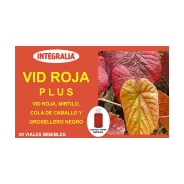 Integralia Vid Roja Plus 20 Viales - Batty Beauty
