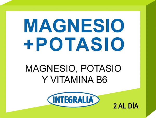Integralia Magnesio Potasio Vitamina B6 60 Caps - Batty Beauty