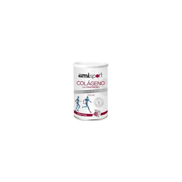 Amlsport Colágeno Con Magnesio Vit C Vit B1 B2 B6 Sabor Fresa Pol - Batty Beauty