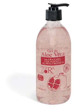 Dherbos Gel Aloe Vera Con Granada