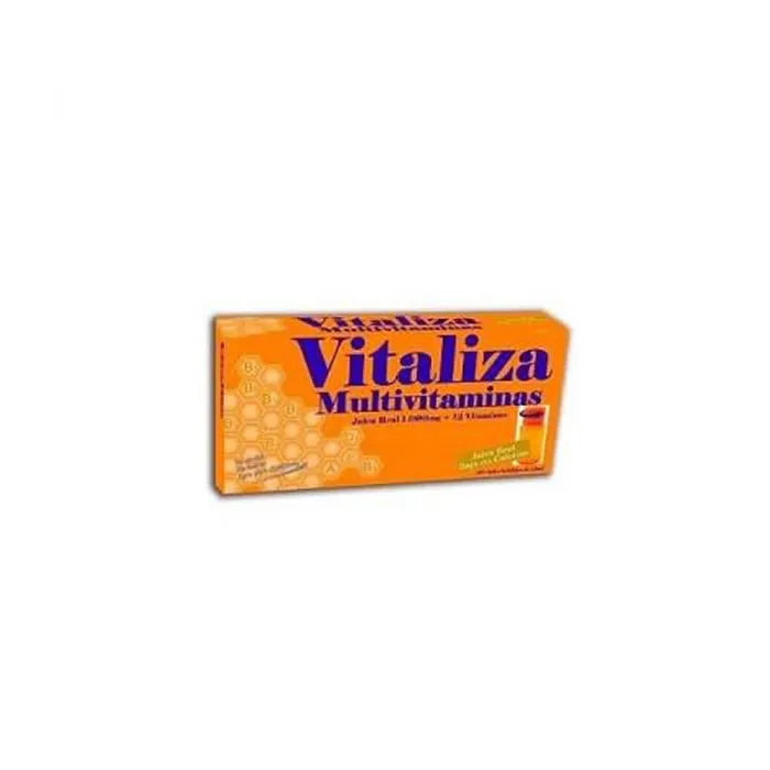 Pharma Otc Vitaliza Gelée Royale Multivitamines 20 Ampoules