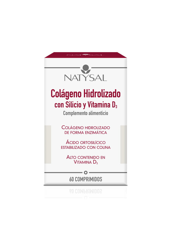 Natysal Colageno Con Silicio Vit D3 60 Comp - Batty Beauty