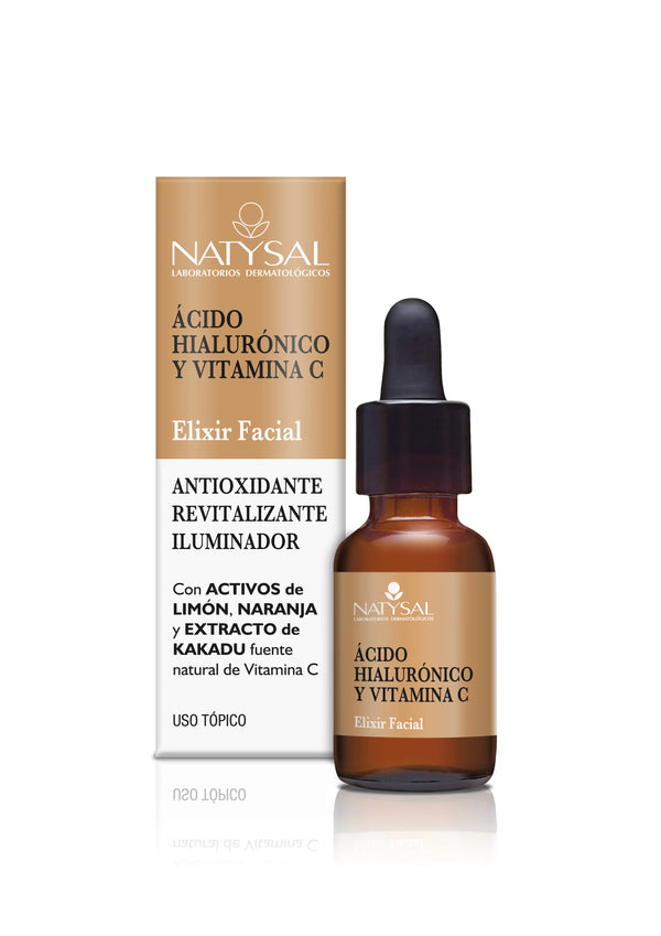 Natysal Acido Hialuronico y Vitamina C Elixir Facial - Batty Beauty