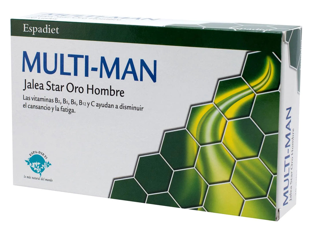 Montstar Jalea Multi Man Real Star Oro 20 Viales