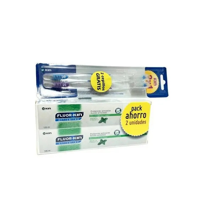 Kin Fluorkin Dentifrice Set 4 Produits 2018