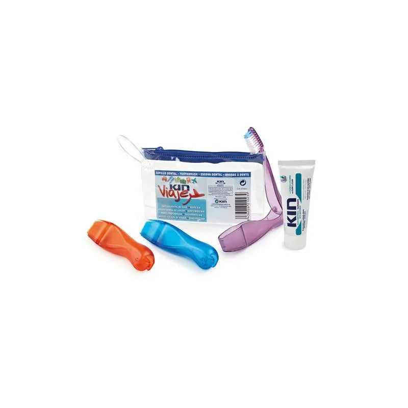 Kin Travel Toothbrush Toothpaste