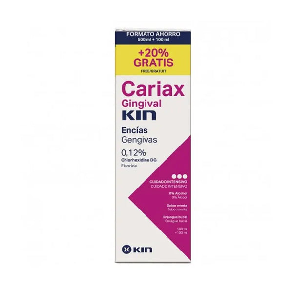 Kin Cariax Gingival Rinse 500ml + 100ml - KIN