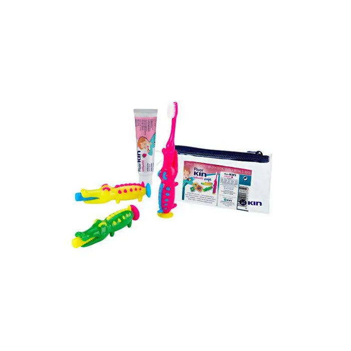 Kin Fluorkin Enfants Voyage Crocodile Lot de 3 Pcs.