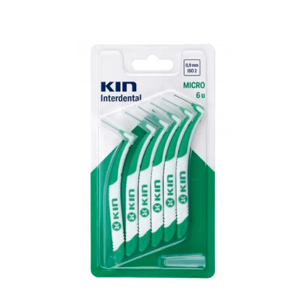 Kin Micro Interdental Brush 6 Uts - Batty Beauty
