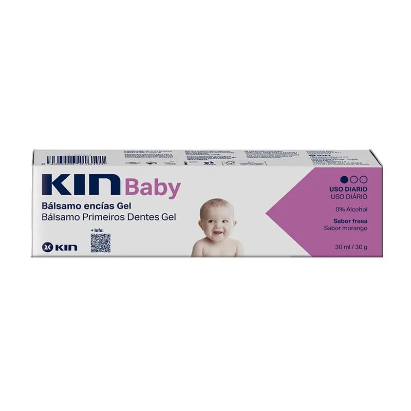Kin Baby Gum Baume Gel Saveur Fraise