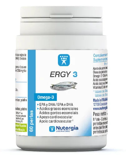 Nutergia Ergy 3 180 Perlas - Batty Beauty