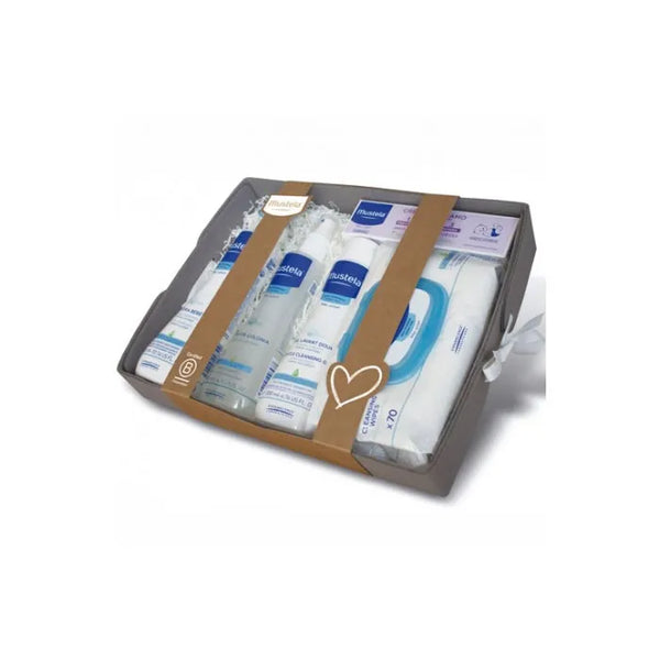 Mustela Corbeille Gris Coffret 5 Produits - Batty Beauty