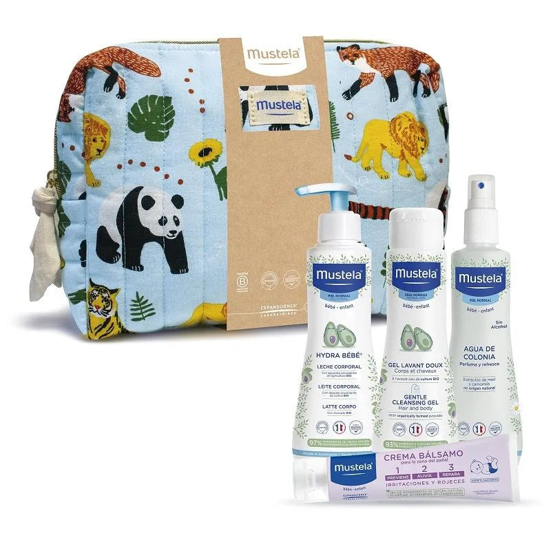 Mustela Trousse De Toilette Jungle Baby 5 pièces