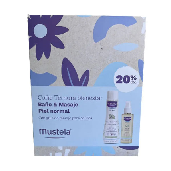 Mustela Set De Bain & De Massage Peau Normale 2 Pièces - Batty Beauty