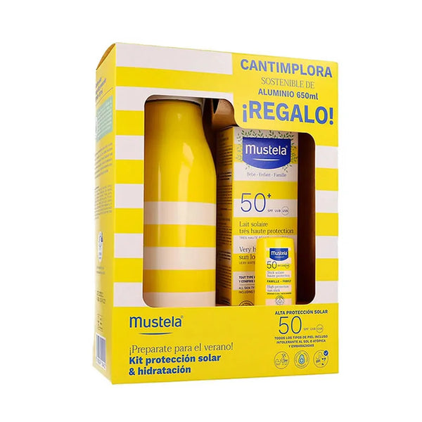 Coffret 3 Produits Mustela Lait Solaire Spf50+ 100ml - MUSTELA