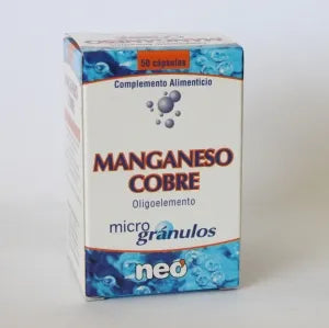 Neo Microgranulos Cobre 50 Caps - Batty Beauty