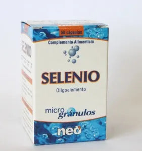 Neo Microgranulos Selenio 50 Caps - Batty Beauty