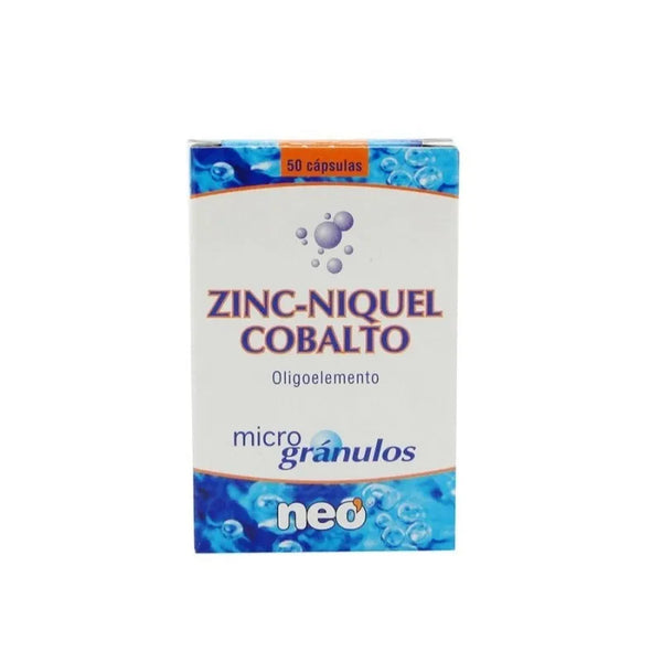Neo Microgranulos Zinc Niquel Cobalto 50 Caps - Batty Beauty