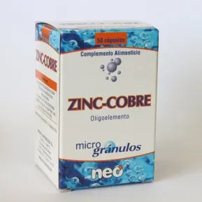 Neo Microgranulos Zinc Cobre 50 Caps - Batty Beauty