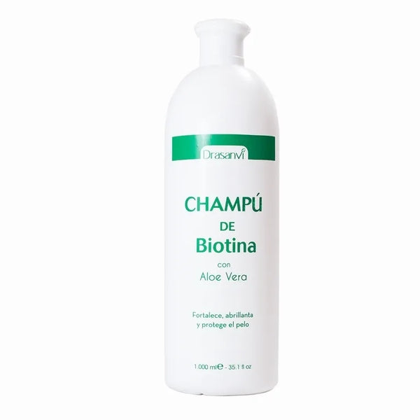 Drasanvi Champu Cabello Biotina y Aloe Vera 1l - Batty Beauty