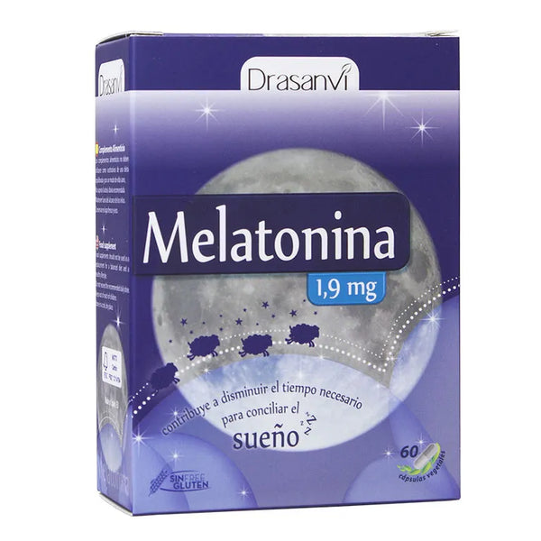 Drasanvi Melatonina 60 Caps X 1,9 Mg - Batty Beauty