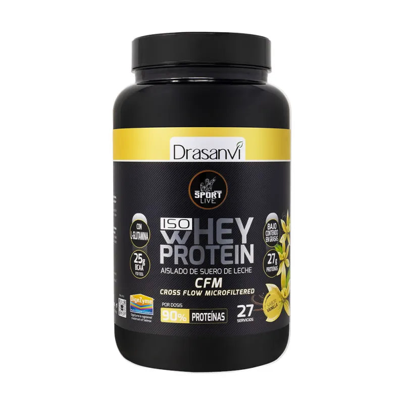 Drasanvi Whey Protein Isolate Vanille Sport Live