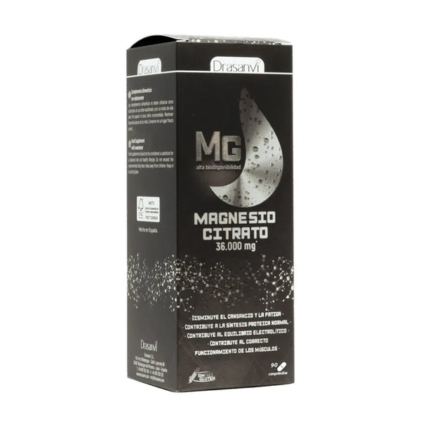 Drasanvi Citrato De Magnesio 90 Comp - Batty Beauty