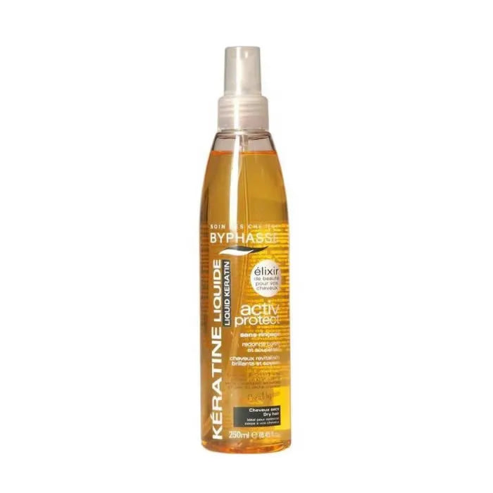Byphasse Kératine Liquide Activ Protect Cheveux Secs 250ml