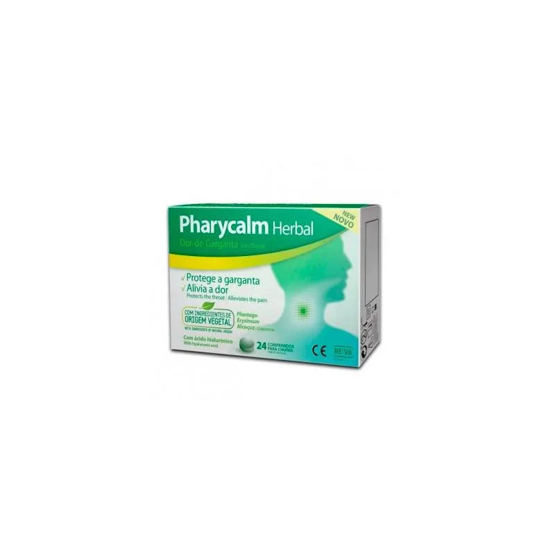 Reva Pharycalm Maux De Gorge À Base De Plantes 24 Comprimés