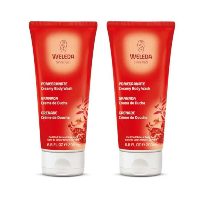 Weleda Crème De Douche Vivifiante Au Grenade
