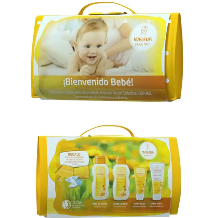 Weleda Baby Calendula Bain Crème Coffret 5 Produits