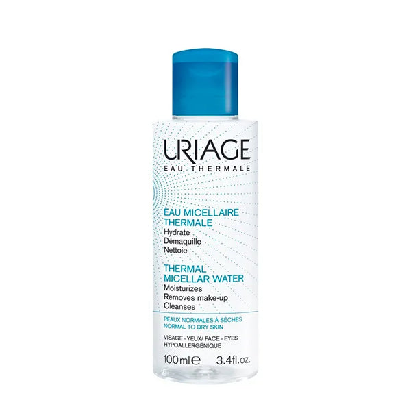 Uriage Eau Micellaire Thermale pour Peau Normale et Sèche 100ml - Batty Beauty