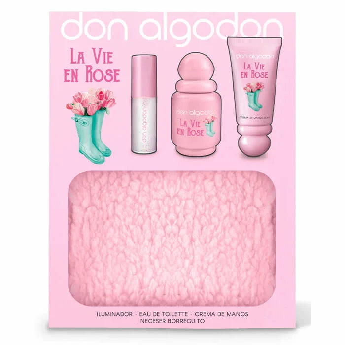 Don Algodón Don Algodon La Vie En Rose Eau De Toilette Coffret 4 Produits