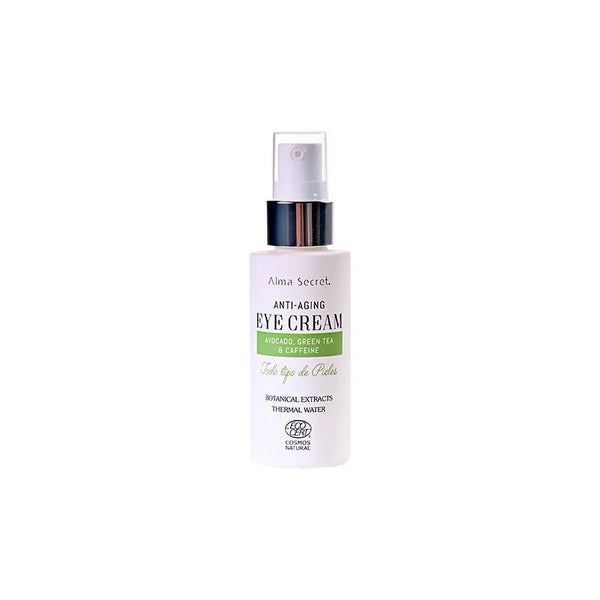 Alma Secret Eye Cream Antiedad Con Aguacate, Té Verde y Cafeína Botanica - ALMA SECRET