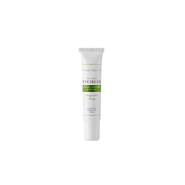 Alma Secret Eye Cream Antiedad Con Aguacate, Té Verde y Cafeína 10ml - Batty Beauty