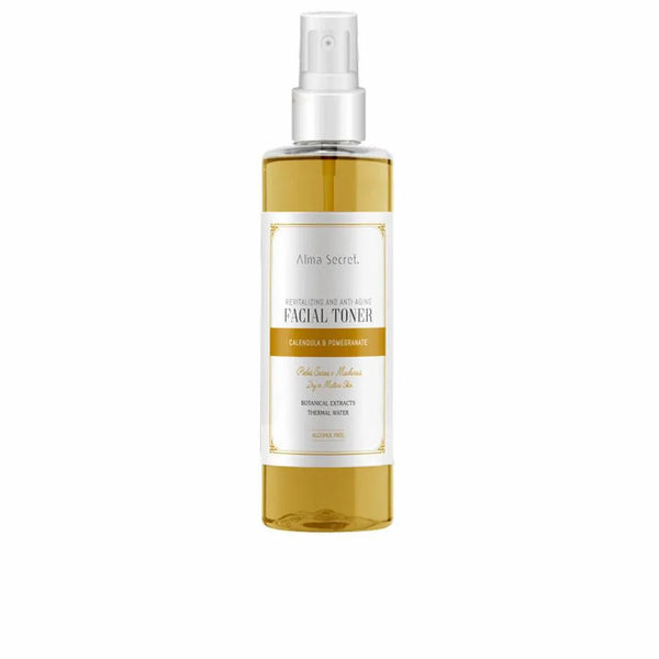 Alma Secret Facial Toner Revitalizante y Antiedad Con Caléndula y Granada 200ml - Batty Beauty
