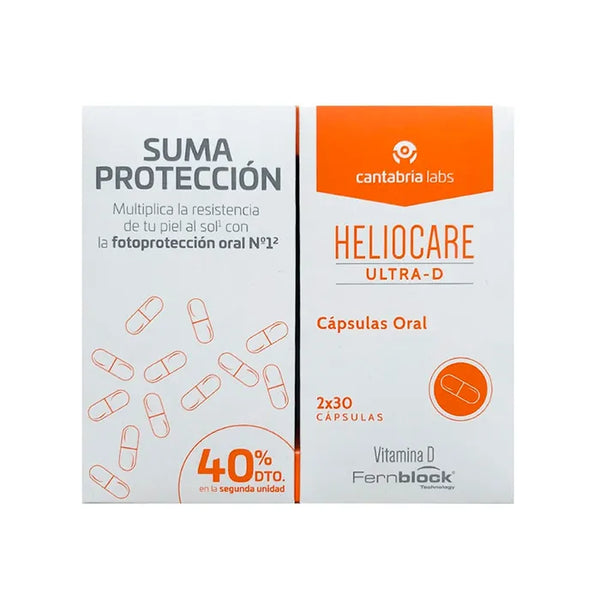 Heliocare Ultra D 2x30 Capsules - Batty Beauty