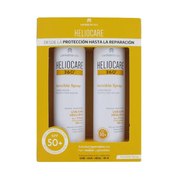 Heliocare Invisible 360 Spf50+ 2x200ml - Batty Beauty