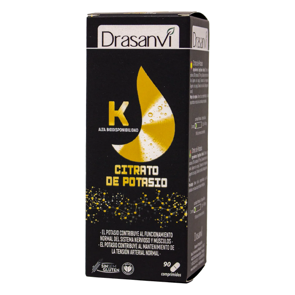 Drasanvi Mineral Citrato Potasio 90 Comp - Batty Beauty
