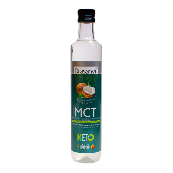 Drasanvi Aceite Mct Coco Keto 500ml - Batty Beauty