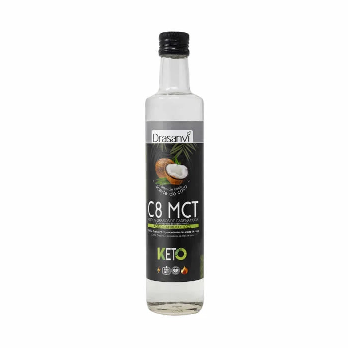 Drasanvi Keto Drasanvi MCT Pure Coconut Oil 100% C8