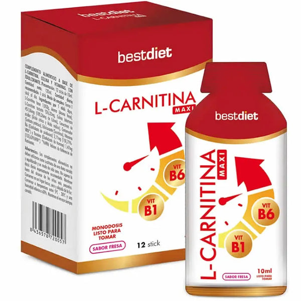 Best Diet L-Carnitina 12 Sticks - Batty Beauty