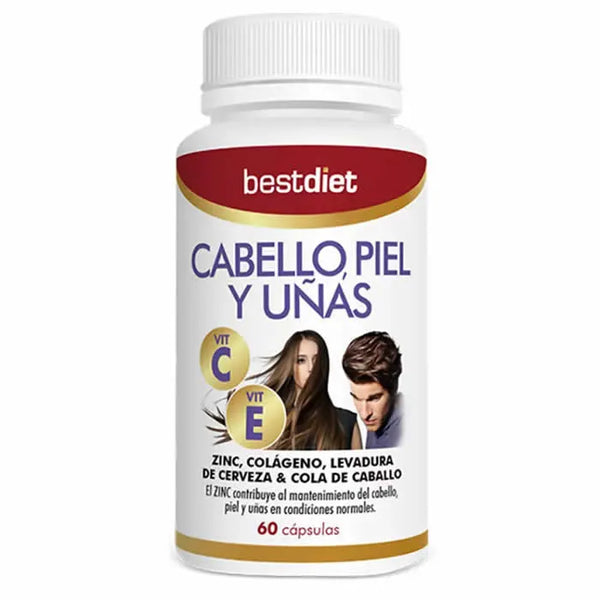 Best Diet Hair Skin And Nail Care 60 Caps - Batty Beauty