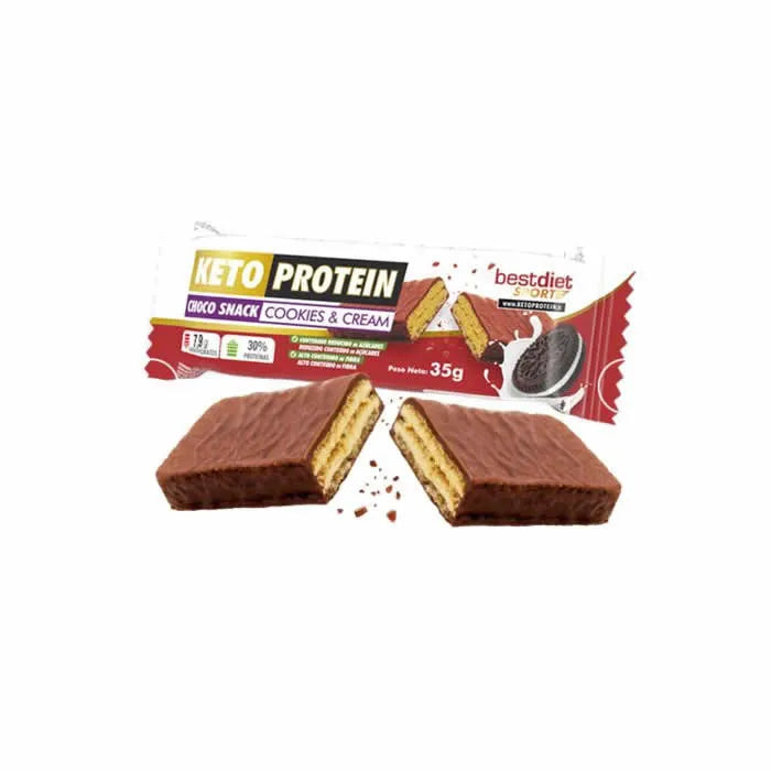 Keto Protein Choco Snack Cookies And Cream