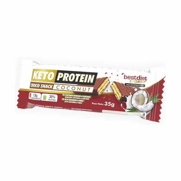 Keto Protein Choco Snack Coconut 35g - Batty Beauty