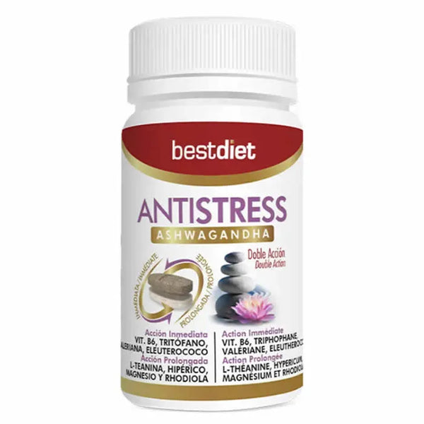 Best Diet Antistress Double Action 30 Tablets - Batty Beauty