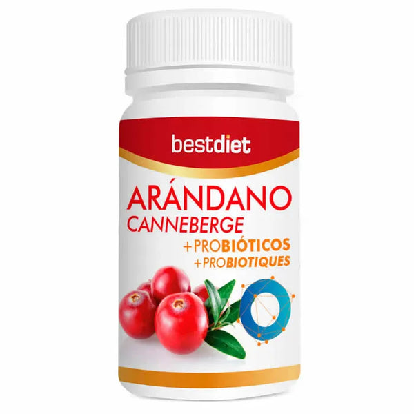 Best Diet Arándano Canneberge+Probióticos 30 Caps - Batty Beauty